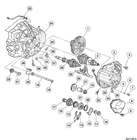 manual transmission diagram for a 1998 ford escort  Updated - August 23